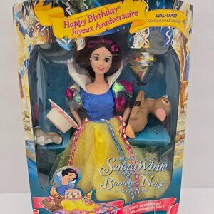 1996 Walmart Exclusive Happy Birthday Snow White Doll (New In Box)